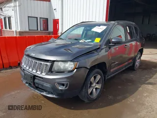 2016 Jeep Compass High Altitude Edition with VIN 1C4NJCEA4GD806920, listed as a IAAI auction lot 41163826 with 129,104 mi miles. Bid and sale history available at carsss.com. Image 6.