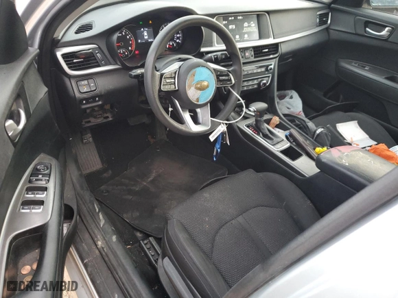 2019 Kia Optima LX with VIN 5XXGT4L31KG305687, listed as a Copart auction lot 43200895 with 94,436 mi miles and Salvage Title. Bid and sale history available at carsss.com. Image 8.