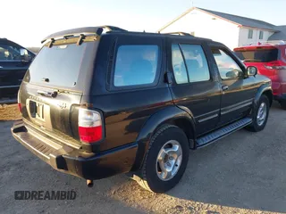 1998 Infiniti QX4 with VIN JNRAR05Y2WW028333, listed as a IAAI auction lot 41759775 with 216,473 mi miles and . Bid and sale history available at DreamBid. Image 4.