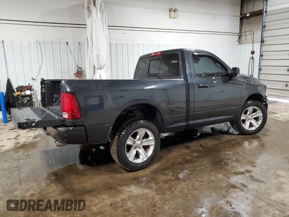 2013 Ram 1500 with VIN 3C6JR7CT6DG577410, listed as a Copart auction lot 48535205 with 75,507 mi miles and Salvage title. Bid and sale history available at DreamBid. Image 3.