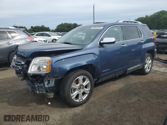 2017 GMC Terrain SLT z VIN 2GKFLUEK2H6138567, wystawiony jako Copart lot #58963035 z przebiegiem 120 901 mil mil oraz Czysty tytuł • Clean title. Historia ofert i sprzedaży dostępna na DreamBid. Obrazek 1.