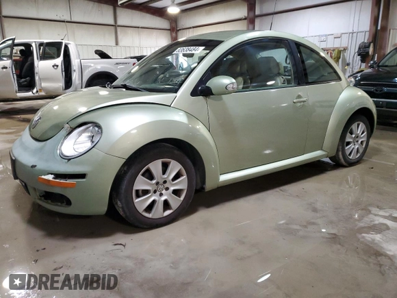 2008 Volkswagen New Beetle Coupe S with VIN 3VWPW31C48M524779, listed as a Copart auction lot 83638484 with 93,319 mi miles and Salvage Title. Bid and sale history available at carsss.com. Image 1.