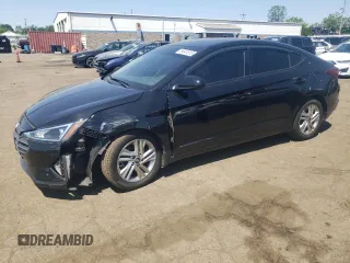 2020 Hyundai Elantra SEL z VIN 5NPD84LFXLH626132, wystawiony jako Copart lot #59041815 z przebiegiem 34 180 mil mil oraz Szkoda całkowita • Salvage title. Historia ofert i sprzedaży dostępna na DreamBid. Obrazek 1.