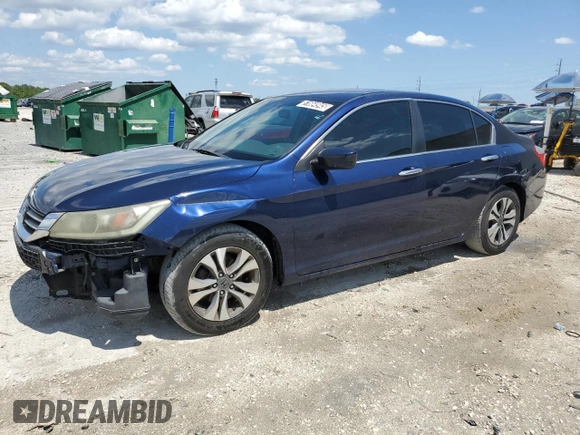2015 Honda Accord Sedan LX with VIN 1HGCR2F32FA007004, listed as a Copart auction lot 51664945 with 235,501 mi miles and Clean Title. Bid and sale history available at carsss.com. Image 1.
