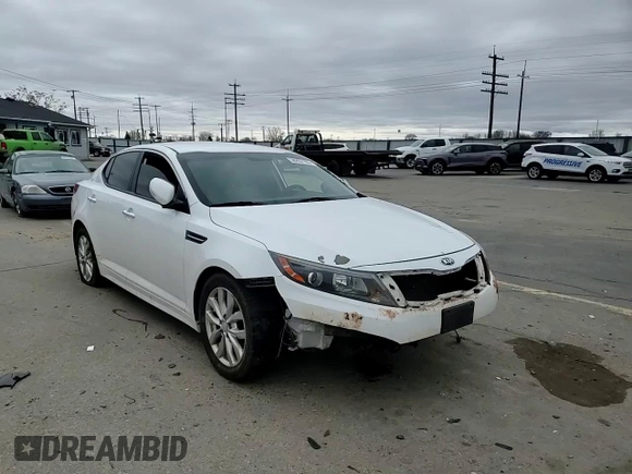 2014 Kia Optima EX with VIN 5XXGN4A78EG291677, listed as a Copart auction lot 50202165 with Not Provided miles and Salvage Title. Bid and sale history available at carsss.com. Image 11.
