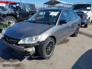 2004 Honda Civic LX with VIN 2HGES16664H624292, listed as a IAAI auction lot 41597991 with 207,443 mi miles. Bid and sale history available at carsss.com. Image 19.