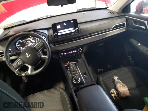 2022 Mitsubishi Outlander ES with VIN JA4J4TA82NZ034047, listed as a Copart auction lot 85648594 with 38,320 mi miles and Salvage Title. Bid and sale history available at carsss.com. Image 8.