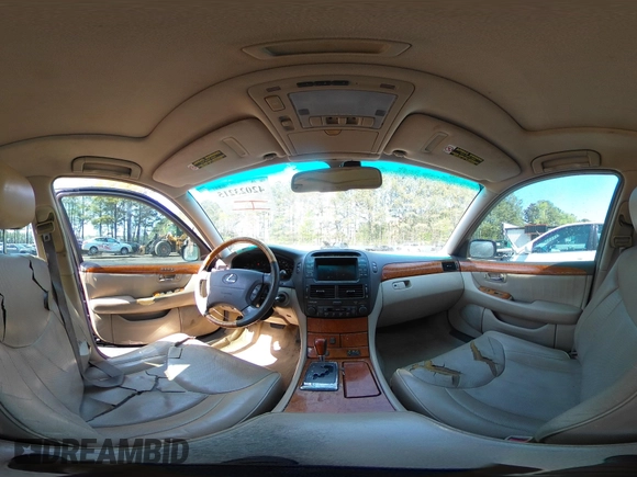 2004 Lexus LS 430 with VIN JTHBN36F740134774, listed as a IAAI auction lot 42023215 with 231,806 mi miles. Bid and sale history available at carsss.com. Image 18.