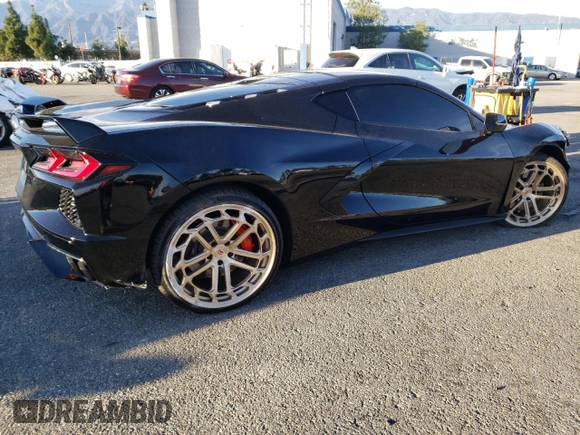 2022 Chevrolet Corvette 2LT with VIN 1G1YB2D48N5101733, listed as a Copart auction lot 77708113 with 6,875 mi miles. Bid and sale history available at carsss.com. Image 3.