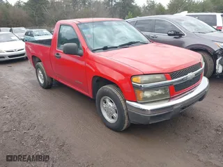2005 Chevrolet Colorado Z85 with VIN 1GCCS148858185596, listed as a IAAI auction lot 41479377 with 303,642 mi miles. Bid and sale history available at carsss.com. Image 1.