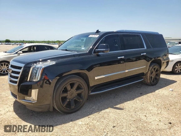 2018 Cadillac Escalade ESV Luxury z VIN 1GYS3HKJ6JR145507, wystawiony jako Copart lot #53922625 z przebiegiem 207 429 mil mil oraz Czysty tytuł • Clean title. Historia ofert i sprzedaży dostępna na DreamBid. Obrazek 1.