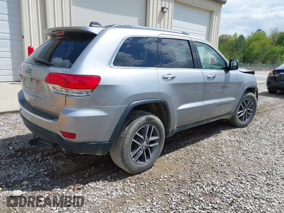 2017 Jeep Grand Cherokee Limited with VIN 1C4RJEBG4HC765329, listed as a IAAI auction lot 42008297 with 194,607 mi miles and . Bid and sale history available at DreamBid. Image 4.