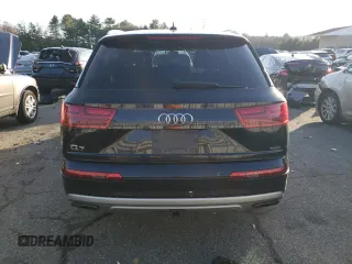 2018 Audi Q7 Premium with VIN WA1AHAF78JD004454, listed as a Copart auction lot 82393654 with 131,091 mi miles and Salvage title. Bid and sale history available at DreamBid. Image 6.