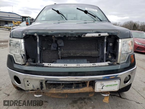 2014 Ford F-150 XL with VIN 1FTFX1ET9EFB82879, listed as a Copart auction lot 49855315 with 142,217 mi miles and Salvage title. Bid and sale history available at DreamBid. Image 5.