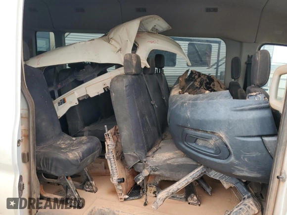2023 Ford Transit Passenger XL with VIN 1FBAX2C83PKB04126, listed as a Copart auction lot 47767505 with 5,758 mi miles and Salvage Title. Bid and sale history available at DreamBid. Image 11.
