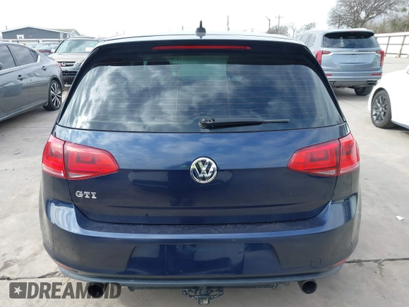2017 Volkswagen Golf GTI S with VIN 3VW5T7AU3HM069990, listed as a IAAI auction lot 41554093 with 88,216 mi miles. Bid and sale history available at carsss.com. Image 17.