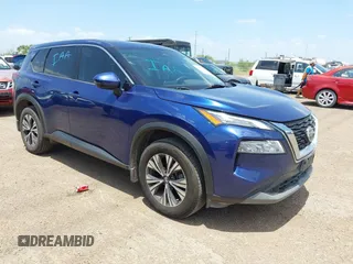 2021 Nissan Rogue SV z VIN JN8AT3BB4MW225749, wystawiony jako IAAI lot #42490309 z przebiegiem 70 176 mil mil oraz . Historia ofert i sprzedaży dostępna na DreamBid. Obrazek 1.