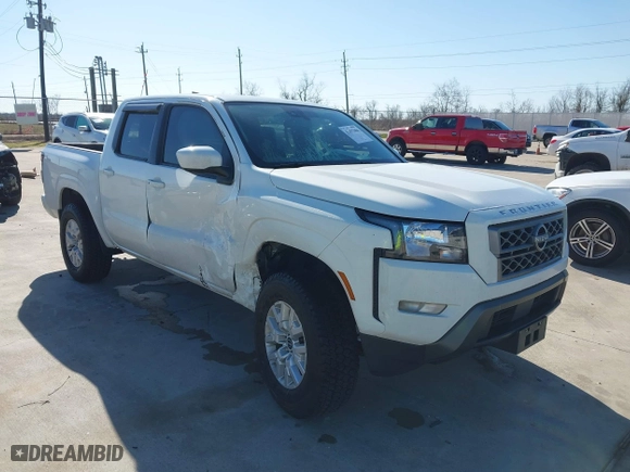 2023 Nissan Frontier SV with VIN 1N6ED1EJ9PN603699, listed as a IAAI auction lot 41677486 with 29,712 mi miles. Bid and sale history available at carsss.com. Image 1.