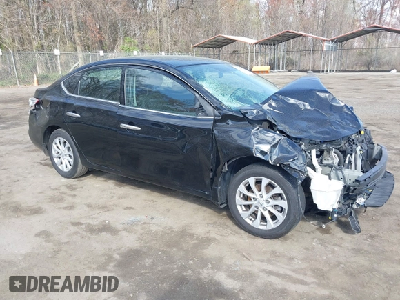 2019 Nissan Sentra SV z VIN 3N1AB7APXKY326869, wystawiony jako IAAI lot #41905231 z przebiegiem 66 895 mil mil oraz . Historia ofert i sprzedaży dostępna na DreamBid. Obrazek 1.