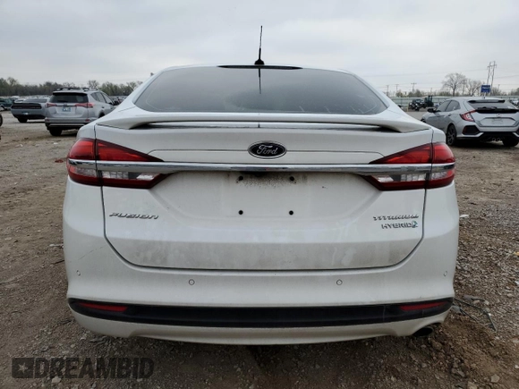 2018 Ford Fusion Hybrid Titanium with VIN 3FA6P0RU1JR151139, listed as a Copart auction lot 46028373 with 190,701 mi miles. Bid and sale history available at carsss.com. Image 6.