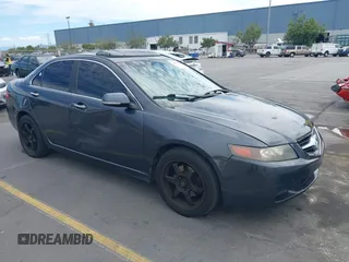 2004 Acura TSX with VIN JH4CL96814C004079, listed as a IAAI auction lot 42808613 with 158,272 mi miles and . Bid and sale history available at DreamBid. Image 1.