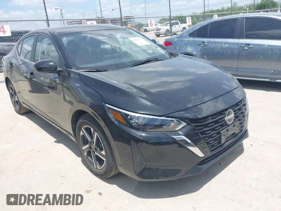 2025 Nissan Sentra SV z VIN 3N1AB8CV7SY292715, wystawiony jako IAAI lot #42441271 z przebiegiem 5 623 mil mil oraz . Historia ofert i sprzedaży dostępna na DreamBid. Obrazek 1.