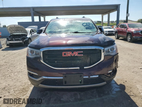 2018 GMC Acadia SLT с VIN 1GKKNMLS3JZ179442, выставлен на аукционе Copart как лот 55365025 с пробегом 29 599 миль миль и На запчасти • Non repairable. История ставок и продаж доступна на DreamBid. Изображение 5.