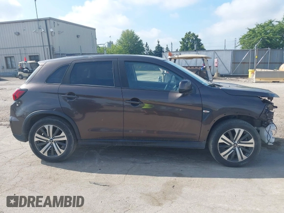2020 Mitsubishi Outlander ES with VIN JA4AR3AU1LU024621, listed as a IAAI auction lot 42763806 with 76,768 mi miles and . Bid and sale history available at DreamBid. Image 14.