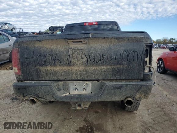 2013 Ram 1500 Express with VIN 1C6RR6FTXDS716567, listed as a Copart auction lot 80536984 with 154,980 mi miles and Salvage title. Bid and sale history available at DreamBid. Image 6.
