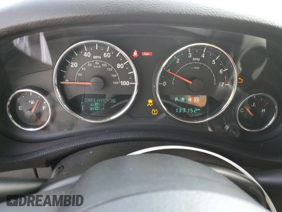 2016 Jeep Wrangler Sahara с VIN 1C4AJWBG4GL234262, выставлен на аукционе Copart как лот 58742355 с пробегом 133 152 миль миль и Списание • Salvage title. История ставок и продаж доступна на DreamBid. Изображение 9.