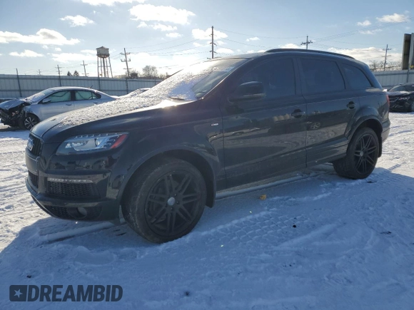 2015 Audi Q7 Prestige with VIN WA1WMAFE0FD007162, listed as a Copart auction lot 86391014 with Not provided miles and Salvage title. Bid and sale history available at DreamBid. Image 1.