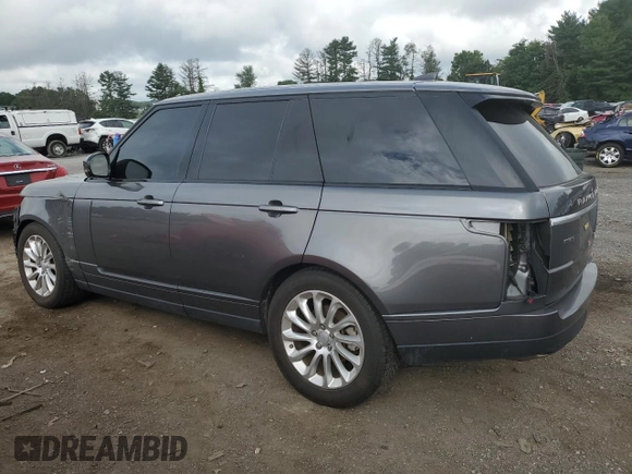 2018 Land Rover Range Rover HSE z VIN SALGS2RK7JA382430, wystawiony jako Copart lot #63055095 z przebiegiem 117 235 mil mil oraz Szkoda całkowita • Salvage title. Historia ofert i sprzedaży dostępna na DreamBid. Obrazek 2.