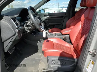 2020 Audi SQ5 Premium Plus with VIN WA1B4AFY1L2123096, listed as a Copart auction lot 41638784 with 31,705 mi miles and . Bid and sale history available at DreamBid. Image 7.