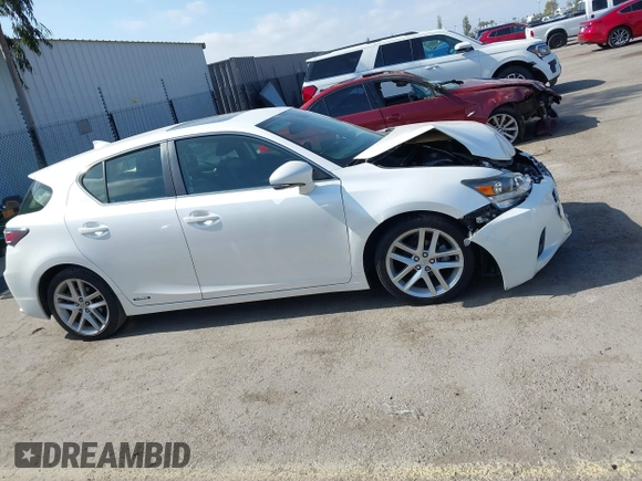 2016 Lexus CT 200h z VIN JTHKD5BH2G2274942, wystawiony jako IAAI lot #42281358 z przebiegiem 68 167 mil mil oraz . Historia ofert i sprzedaży dostępna na DreamBid. Obrazek 13.