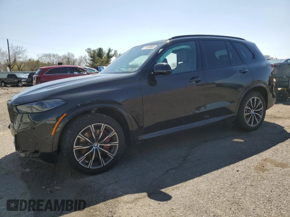 2024 BMW X5 xDrive40i z VIN 5UX23EU06R9V66999, wystawiony jako Copart lot #51369505 z przebiegiem Nie podano mil oraz Szkody całkowita. Historia ofert i sprzedaży dostępna na DreamBid. Obrazek 1.