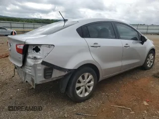 2013 Kia Rio EX with VIN KNADN4A34D6104154, listed as a Copart auction lot 60482575 with 125,976 mi miles and Salvage title. Bid and sale history available at DreamBid. Image 3.