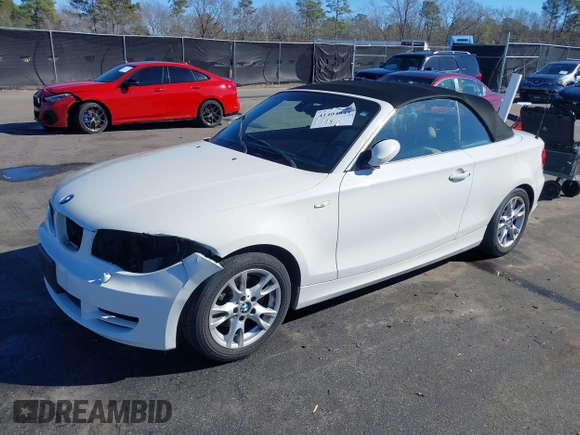 2008 BMW 1 Series 128i with VIN WBAUN13538VH79554, listed as a IAAI auction lot 41404844 with 101,489 mi miles and . Bid and sale history available at DreamBid. Image 17.