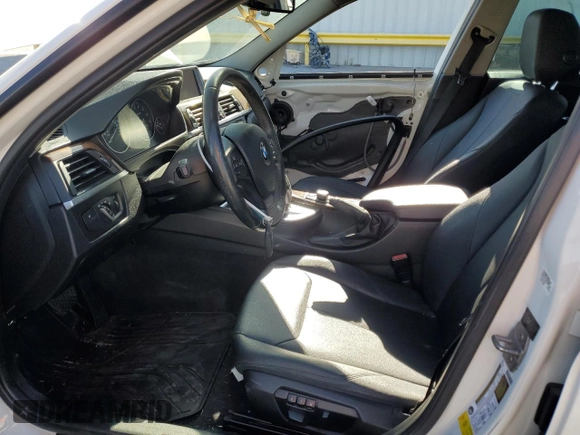 2013 BMW 3 Series 328i with VIN WBA3C1G51DNR47551, listed as a Copart auction lot 55408905 with 131,930 mi miles and Salvage Title. Bid and sale history available at DreamBid. Image 7.
