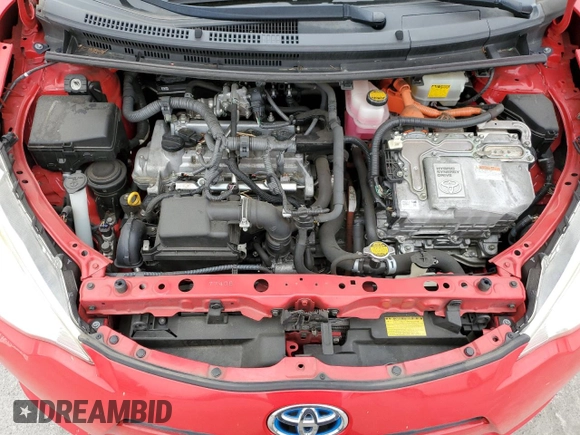 2014 Toyota Prius One with VIN JTDKDTB3XE1562026, listed as a Copart auction lot 56391965 with 111,076 mi miles and Salvage Title. Bid and sale history available at DreamBid. Image 12.