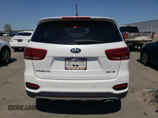 2020 Kia Sorento EX V6 with VIN 5XYPH4A50LG702777, listed as a Copart auction lot 52461705 with 126,668 mi miles and Clean Title. Bid and sale history available at carsss.com. Image 6.