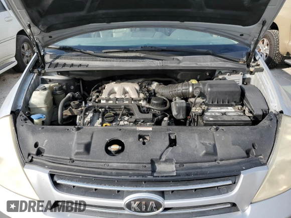 2007 Kia Sedona EX with VIN KNDMB233576179964, listed as a Copart auction lot 76402924 with 0 mi miles and Non Repairable. Bid and sale history available at carsss.com. Image 12.