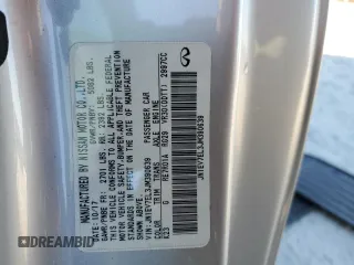 2018 Infiniti Q60 Sport with VIN JN1EV7EL3JM390639, listed as a Copart auction lot 74460834 with 76,707 mi miles and Salvage title. Bid and sale history available at DreamBid. Image 14.