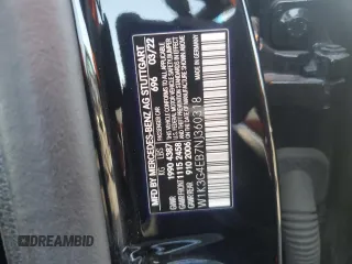 2022 Mercedes-Benz A 220 with VIN W1K3G4EB7NJ360318, listed as a Copart auction lot 87510085 with 50,577 mi miles and Salvage Title. Bid and sale history available at DreamBid. Image 13.