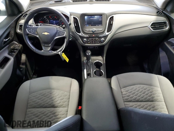 2021 Chevrolet Equinox LT with VIN 2GNAXTEV7M6106469, listed as a Copart auction lot 50258285 with 50,667 mi miles and Salvage Title. Bid and sale history available at DreamBid. Image 8.