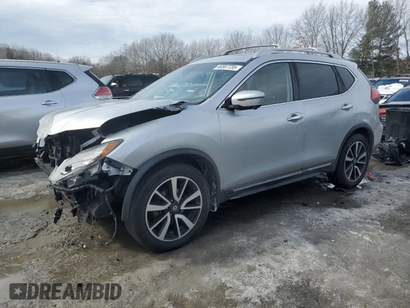 2017 Nissan Rogue SV z VIN JN8AT2MT7HW149353, wystawiony jako Copart lot #46567735 z przebiegiem 106 352 mil mil oraz Szkoda całkowita • Salvage title. Historia ofert i sprzedaży dostępna na DreamBid. Obrazek 1.