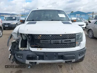 2014 Ford F-150 SVT Raptor with VIN 1FTFW1R62EFC00548, listed as a IAAI auction lot 40706960 with 71,590 mi miles and . Bid and sale history available at carsss.com. Image 12.