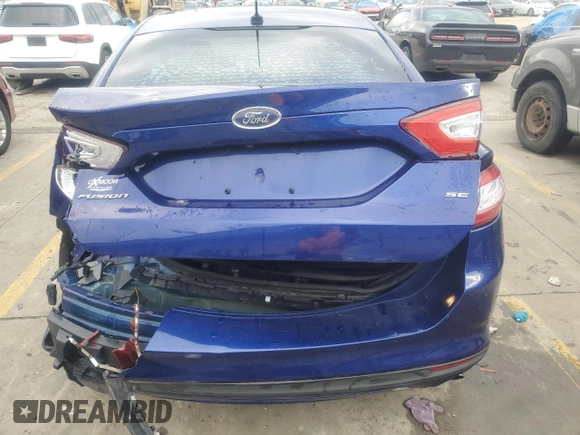 2016 Ford Fusion SE with VIN 3FA6P0H77GR283195, listed as a Copart auction lot 44352825 with 103,325 mi miles and Salvage Title. Bid and sale history available at carsss.com. Image 6.
