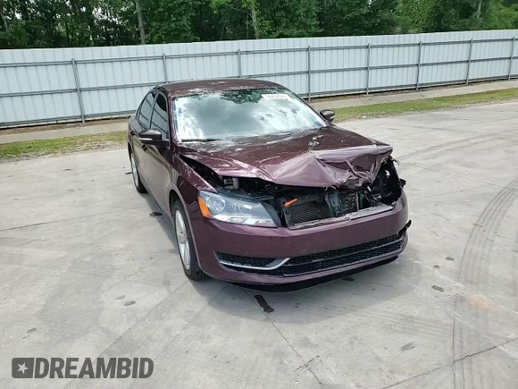 2013 Volkswagen Passat S with VIN 1VWAP7A35DC032218, listed as a Copart auction lot 56232645 with 222,722 mi miles and Salvage title. Bid and sale history available at DreamBid. Image 13.