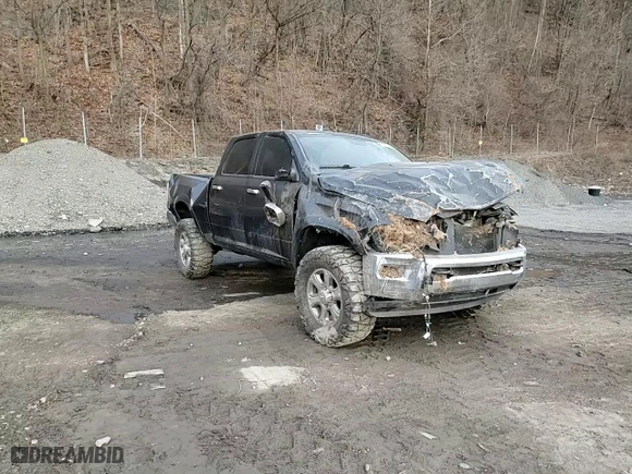2015 Ram 2500 Laramie with VIN 3C6UR5FL7FG620443, listed as a Copart auction lot 44412235 with 0 mi miles and Salvage Title. Bid and sale history available at carsss.com. Image 10.