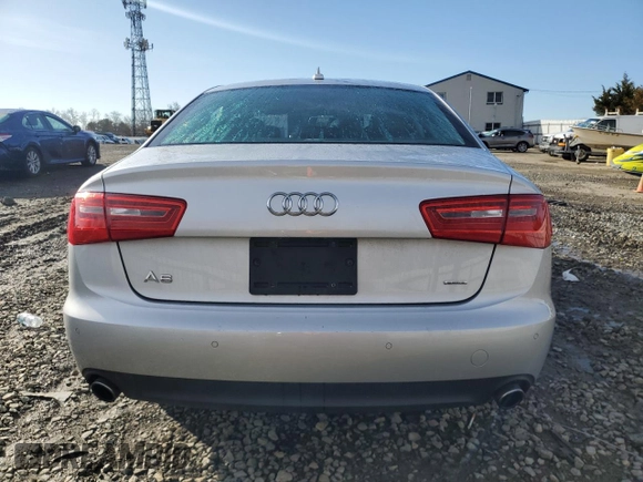 2015 Audi A6 2.0T Premium Plus with VIN WAUGFAFC4FN024606, listed as a Copart auction lot 50426205 with 79,507 mi miles and Salvage Title. Bid and sale history available at carsss.com. Image 6.